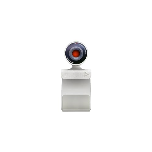 Poly Studio P5 Professional Webcam (Plantronics) - 1080p HD Laptop Camera for Video Conference & Distance Learning - Monitor & Tripod Mount - Privacy Shutter-Works w/Teams (Certified), Zoom(Certified) | 1080p Full HD at Up to 30 Fps, 4x Digital Zoom with