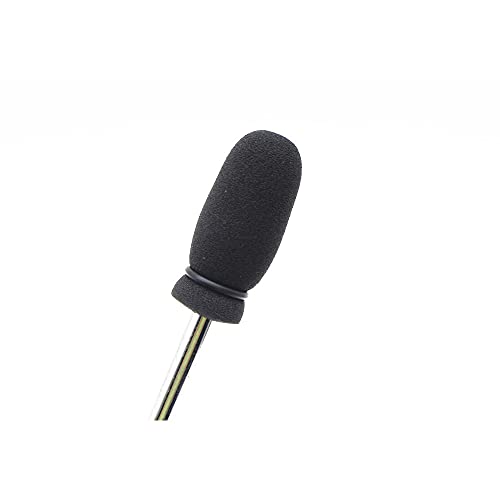 10 Pack Soft Mic Foam Covers Windscreens for David Clark M-4/M-7 Lightspeed Aviation Headsets Microphone