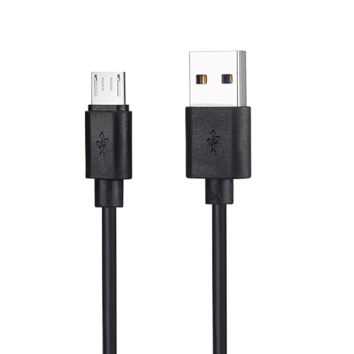 Smays 4-Pack 25ft Security Camera Micro USB Extension Cable Compatible with YI Home Camera, Oculus Go, Blink Mini, Black - color: Black, size: 25 Feet
