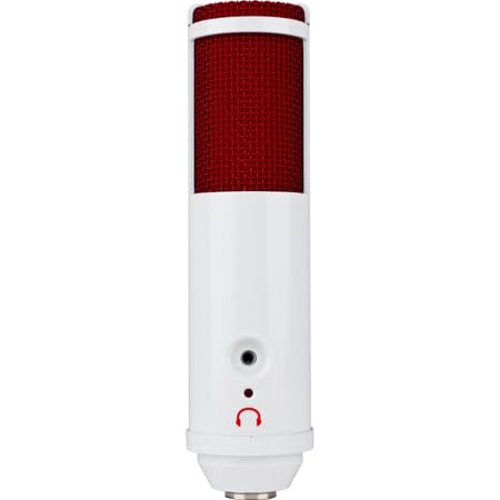 MXL Tempo-WR Mac and PC Compatible USB Powered Condensor Microphone - White/Red