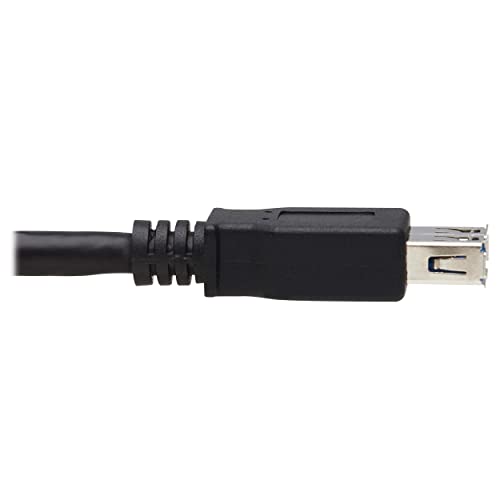 Tripp Lite USB Active Extension Cable USB-A (M/F), USB 3.2 Gen 1, Up to 5 Gbps Data Transfer, 0.9 Amps Power, Windows & macOS Compatible, 32.8 Feet / 10 Meters, 3-Year Warranty (U330-10M-1) - style: USB-A