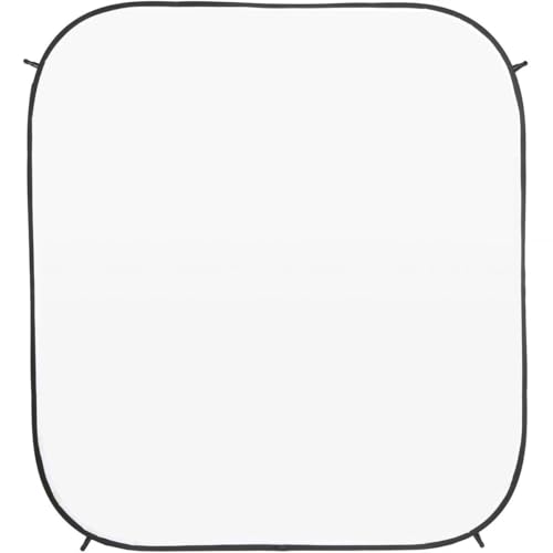 Glow 7 x 8 ft Illuminated White Photography Background, 2-in-1 White Backdrop & Rear Softbox for High-Key Portraits, Product Photos & Video, Carry Bag, 1-Year Limited Warranty - size: 7 x 8 ft