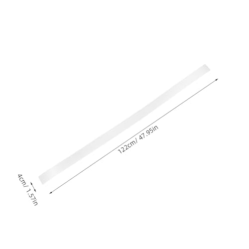 Zerodeko Led Light Diffuser Strip 48.03In Flexible Panel for Soft and Even Indoor Lighting Ceiling Light Diffuser Sheet for Home Office Party Decoration - size: 122.00X4.00X0.10CM