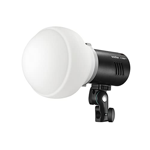 Godox ML-CD15 Flash Diffuser w/3 adapters, Diffusion Dome Light Modifier | for Godox V1S V1C V1N V1F V1O V860III V860II V850III TT685II TT600 TT685 AD200 AD200PRO AD300PRO AD400PRO ML30 ML60 ML60BI