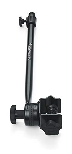 Gator Frameworks Adjustable Clamp-On Angled Mini Interlocking Design 16 Inch Boom Arm (GFW-MIC-CLMPBM16) - style: 16" Boom - Clamp