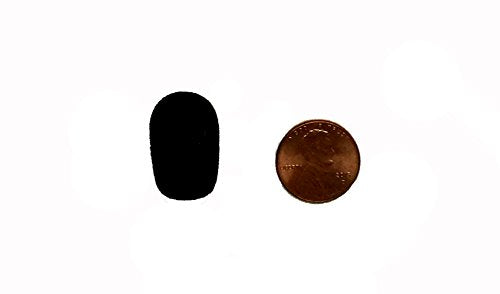 Tetra-Teknica MNWS5P Mini-Size Lapel Microphone Windscreen, Color Black, 5-Pack
