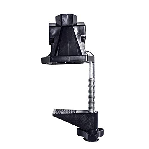 1Pc Black Bracket Clamp Accessories Holder Fit for Mic Clamps Fixed Metal Desk Lamp Clip Fittings Screw Camera Flash Mount Clamp Bracket Monitor Magic Socket Arm Clamp Desk Lamps