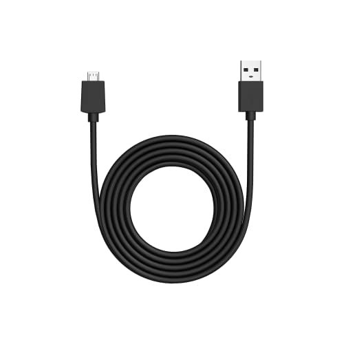 Ring 10 ft USB-A to Micro USB Power Cable for Indoor Cam (2nd Gen) - Black - color: Black