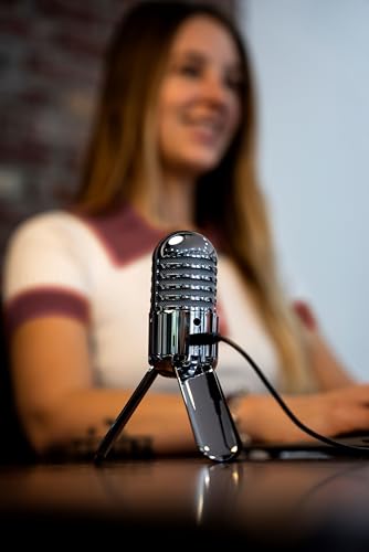 SAMSON Meteor USB Microphone (Titanium Black) - color: Titanium Black