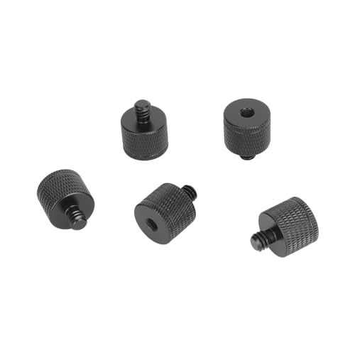 M5 Female to 1/4"-20 Male Thread Screw Adapter(5 Pieces)