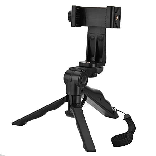 Smartphone Tripod Handheld Phone Stabilizer Foldable Cell Phone Hand Grip Mount Portable Cellphone Gimbal Holder Handheld Hand Grip for Photography Smartphone