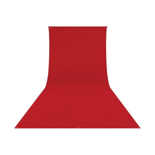 Westcott Wrinkle-Resistant 9' x 20' (2.75 x 6.1m) Backdrop for Photoshoots, Group Portraits, & Photo Booths - Portable and Travel Friendly (Scarlet Red) - color: Scarlet Red