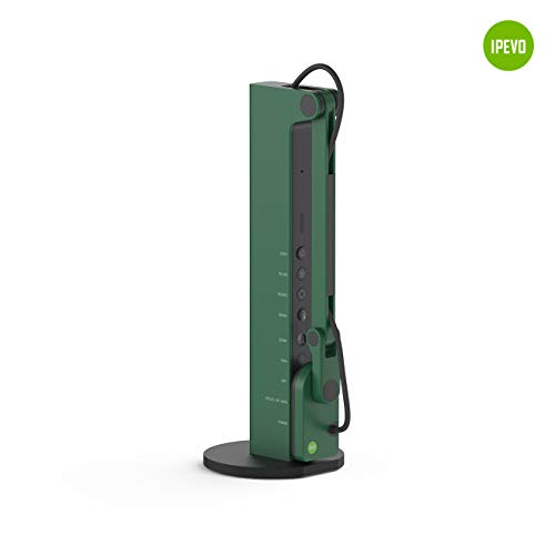 IPEVO VZ-R HDMI/USB Dual Mode 8MP Visual Communication Tool for Real-time Projection, Distance Learning, Web conferencing, Video Recording, Live Demos — Works with and Without a Computer,Green - style: HDMI and USB Connection
