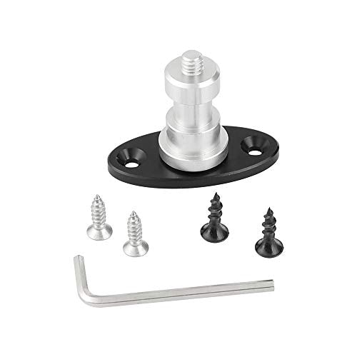 CAMVATE 1/4"-20 Thread Screw Connector for Wall Ceiling Surveillance System