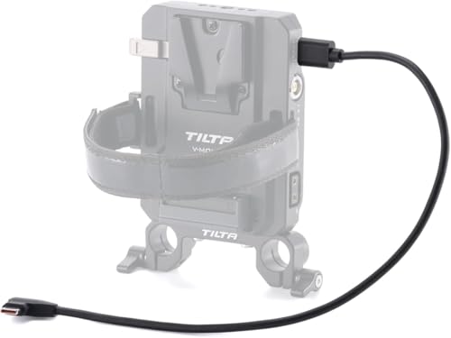 Tilta 100W Right Angle USB-C Power Cable (35cm) | High Power Charging for Cameras & Accessories