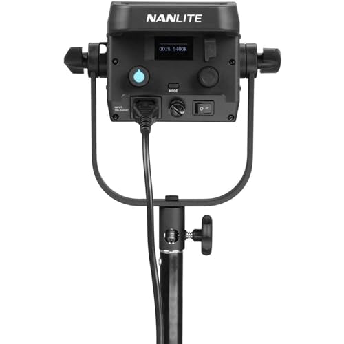 Nanlite FS-200B 220W Bi-Color LED Video Light, 2700K-6500K COB Studio Light with Bowens Mount, App Control, Quiet Fan, High CRI for YouTube, Photography, Filmmaking & Live Streaming