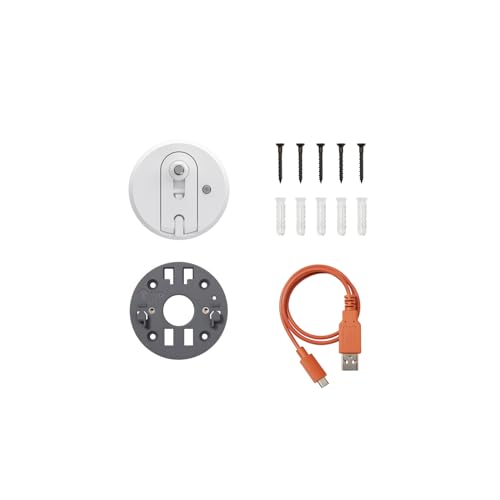 Spare Parts Kit for Outdoor Cam Plus (Battery), White - color: White