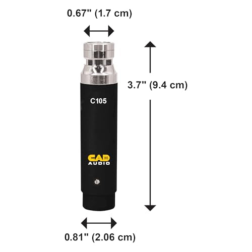 CAD Audio C105 Cymbal and Hi-Hat Condenser Microphone