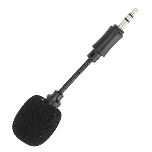 Phone Mini Microphone for Portable Recording - Noise Reduction Mic with Low Delay for Interviews and Video Shoots