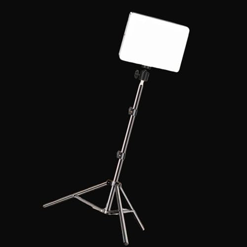 Photography Video Light Panel with LED and Tripods Stand for Enhanceds Live Streaming and Studio Shootings Live Streaming Light - color: C