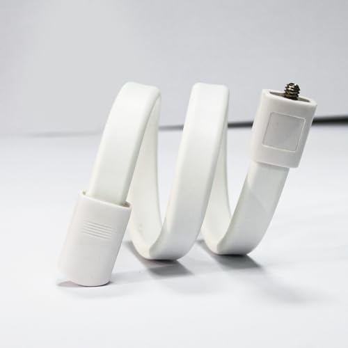 Flexible Clip Mount for Ring Security Camera | Indoor Outdoor Camera and Other Cameras with 1/4 Threaded Hole No Tools or Wall Damage, White