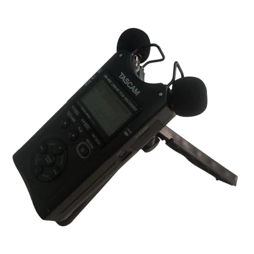 Dead Cat Wind Muff for Tascam DR40 DR07 Headset Windscreen Microphone Foam Covers for Tascam DR40X DR07X (Black) - color: Black