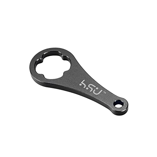 HSU Aluminum Thumbscrew Set + Wrench for Gopro Hero 13, 12, 11, 10, 9, 8, 7, 6, 5, 4, 3, AKASO Campark and Other Action Cameras (Black,3Pcs) - color: Thumbscrew Set + Wrench(Black)