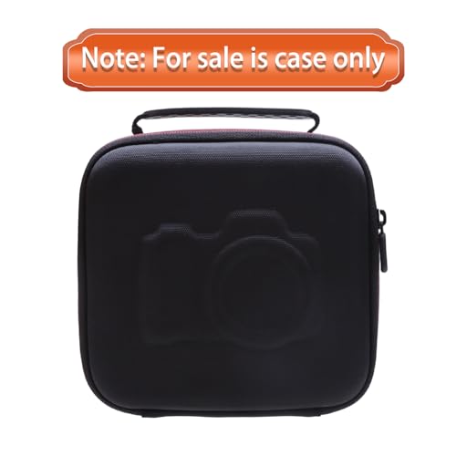 L LTGEM Camera Case Compatible with KODAK PIXPRO AZ425 / AZ255 Digital Camera and Accessories, with 2 Dividers and Shoulder Strap, Red - color: Red