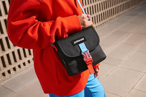 Polaroid Box Camera Bag, Black - color: Black Multi, style: Bag