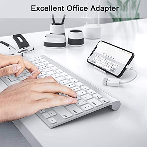 Apple MFi Certified Lightning to USB Camera Adapter for iPhone iPad Female USB 3.0 OTG Cable Adapter Support Connect Camera, Flash Drive, Card Reader, MIDI Keyboard, Mouse - size: USB to Lightning