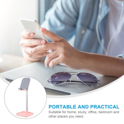 Beaupretty Adjustable Desktop Phone Stand Universal Live Phone Holder for Desk Use with Telescopic Arm for Streaming and Video Calls