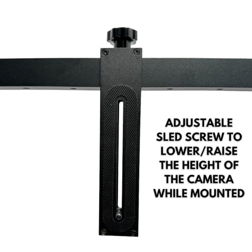 Glide Gear OH100 Professional Metal Overhead Table Top Mount Stand Photography Studio DSLR Video Camera iPhone Top Down Platform - size: OH 100