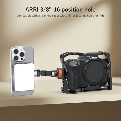 VRIG MG-29 Phone Tripod Mount for MagSafe, Aluminum Magnetic Tripods Phone Mount Adapter with 1/4” Screw Thread & 3/8" for Magsafe Phone Adapter Compatible with iPhone 17 16 15 14 13 12 Series - size: MG-29