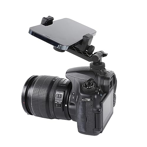 Multifunctional Universal Cell Phone Tripod Mount Adapter 360 Rotation Camera Hot Shoe Phone Holder Compatible with Canon Nikon Sony DSLR