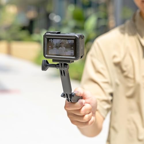 JJC Suction Cup Mount with Extension Arm for DJI Osmo Nano Action 5 Pro 4 3 Action Camera, Strong Stable Suction Cup Base Compatible with Gopro Hero 13 12 11 10, for Insta360 Ace Pro 2 Car Mount - color: Suction Mount w. Extension Arm
