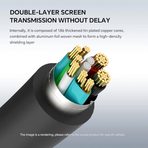 16ft USB-A to USB-C High-Speed Data Transfer Cable with Dual Magnetic Rings – Camera Connection Cable with Signal Boosting, Compatible with Hard Drives, Canon, Sony, Fujifilm, Nikon DSLR Cameras - color: L-Shaped, size: 16ft
