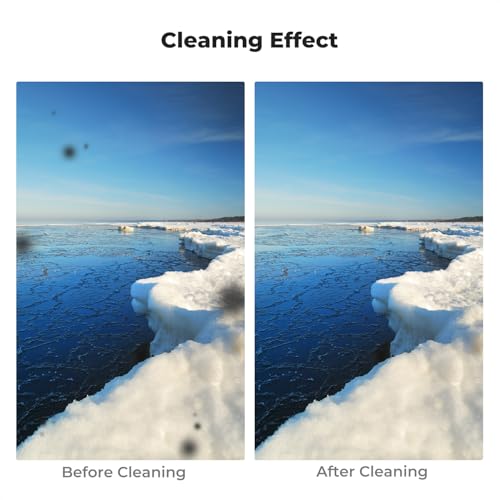 K&F CONCEPT Camera Cleaning Kit16mm APS-C Frame Sensor Cleaning Swab*6 + 20ml Sensor Cleaner, DSLR SLR Digital Camera CMOS Cleaning Compatible with Nikon Sony Canon Camera Clean - size: 16mm
