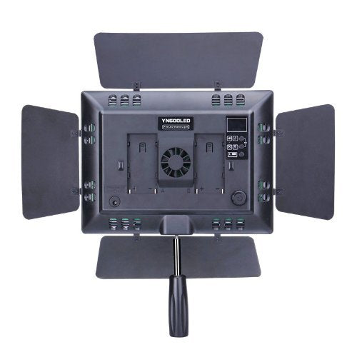 YONGNUO YN600L Pro LED Video Light LED Studio Light, with 5600K Color Temperature and Adjustable Brightness, for Canon Nikon Pentax Olympus Samsung Panasonic JVC etc. Black