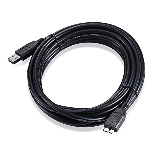 COOLPO USB3.0 Cable for Video Conference Camera - 16.4ft/5m Cable (Designed for use Conference Camera with Microphone), USB 3.0 A to Micro B Cable for Conference webcams