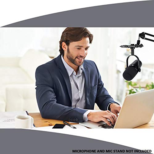 MV7 Shock Mount Reduces Vibration Noise Matching Mic Boom Arm Stand, Compatible for Shure MV7 Mic by YOUSHARES - color: Shure MV7 Shock Mount