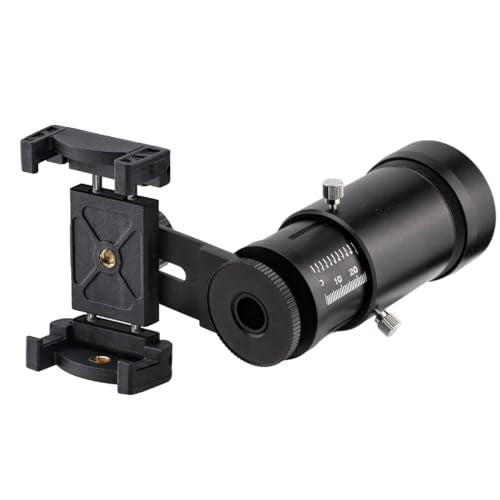 Extendable Scope Phone Adapter with Adjustable Eye Relief | Universal phone adapter; stable alignment; wide compatibility - size: Telescopic Adapter - 33~46mm L
