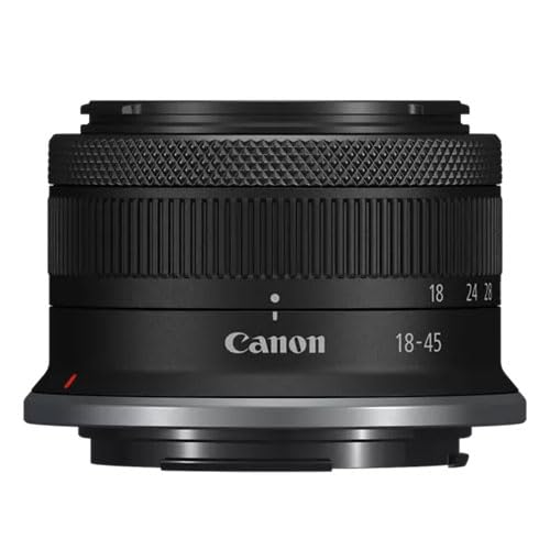 Canon EOS R50 Mirrorless Camera Body with 2 Lens Kit RF-S 18-45mm is STM and RF-S 55-210mm is STM 5811C022 Bundle with Deco Gear Camera Bag + Microphone + Tripod + Photography Pro & Accessories Kit - color: Jet