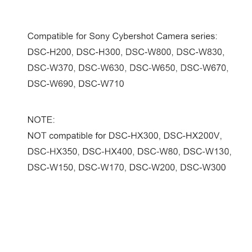 Replacement USB Camera Transfer Data Sync Cable Cord for Sony Cybershot Camera DSC-H300 DSC-W800 DSC-W370 DSC-H200