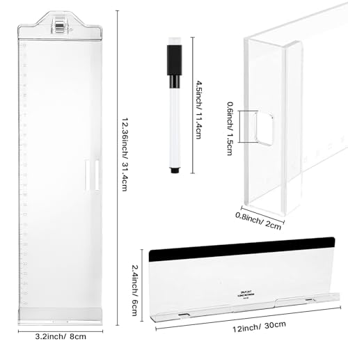Monitor Memo Boards for Computer, Upgrade Transparent 3 PCS (Left & Right & Bottom) Multifunction Screen Message Reminder Pad Side Panel Phone Holder Organizer for Office Desktop, with Pen Sticky Note - style: Left + Right + Bottom