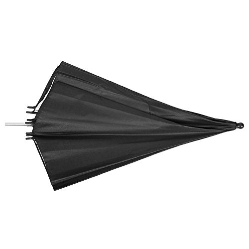 Neewer® 2 PCS 33"/84cm Professional Photography Studio Reflective Lighting Black/Silver Umbrella