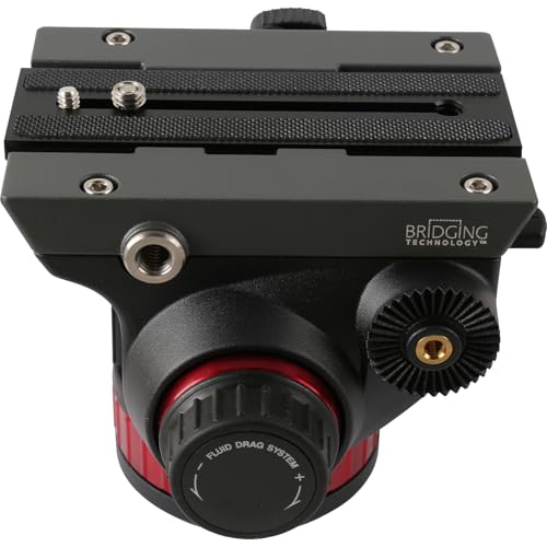2pcs Quick Release Plate Tripod Mounting Plate for Camera Mount with 1/4 3/8 inch Screws Manfrotto MVH500AH 501HDV MVH502AH 503HDV 504 701HDV MH055M0-Q5 Innorel f60 Miliboo MYT802 RC5