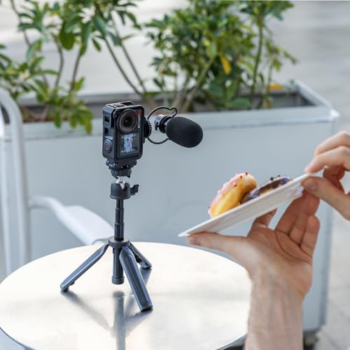 JJC Osmo Action Cold Shoe Expansion Kit for DJI OSMO Action 5 pro 4 3, Quick-Release Cold Shoe Extension Adapter Claw Ports Compatible with Action5, Heavy Duty Nylon Hot Shoe Mount Base Bracket - color: Cold Shoe Expansion Kit