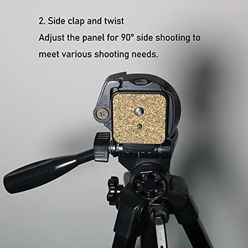 Tripod Quick Release Plate Head Mounting Parts 42mm x 42mm for V-0554, 6100 6160 7100 FW29T, 200R 800R, V3000 S-4500 S-6000