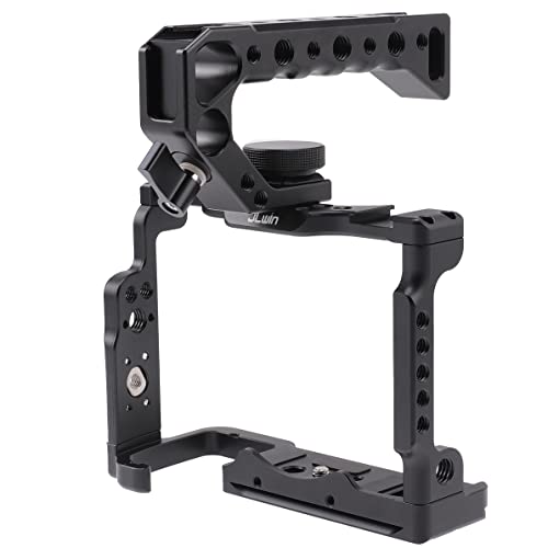 A7 IV Cage Support, Hersmay Camera Cage with Top Handle for Sony A7 IV / A7S III Full Frame mirrorless Camera - size: For Sony A7IV/ A7SIII