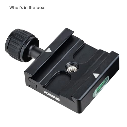 Arca Swiss Type Camera Tripod Mount Plate 3/8" to 1/4" Adapter